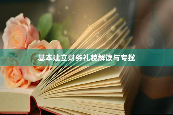 基本建立财务礼貌解读与专揽